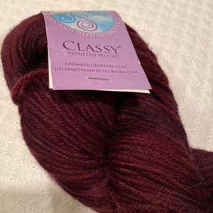 Beautiful hand-dyed worsted weight yarn